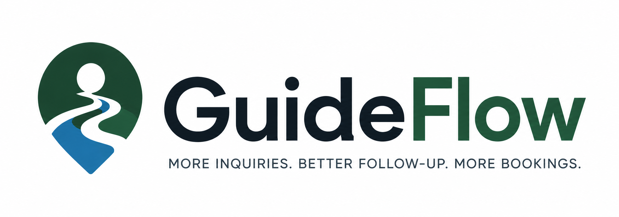 GuideFlow - More inquiries. Better follow-up. More bookings.